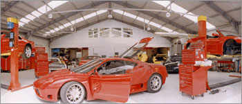 Lotus Werkstatt, Ferrari Werkstatt